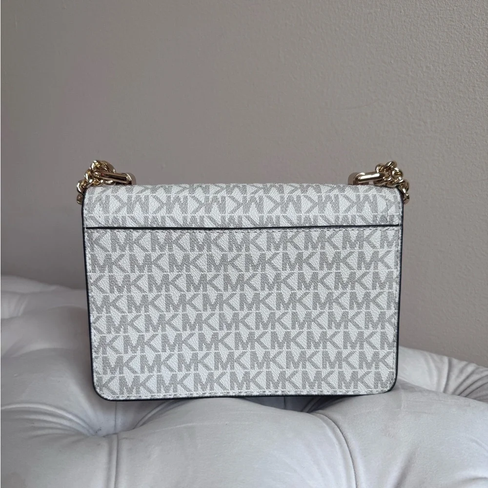 NWOT Michael Kors Heather Extra-Small Leather Crossbody bag